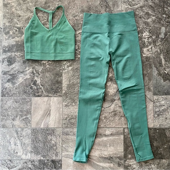 Spiritual Gangster Workout Yoga Bralette Crop Top Green Size XS/S - Picture 8 of 8